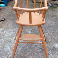 Seggiolone legno ikea