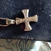 Collana oro bianco e diamanti