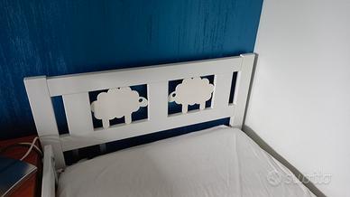 lettino KRITTER IKEA bianco