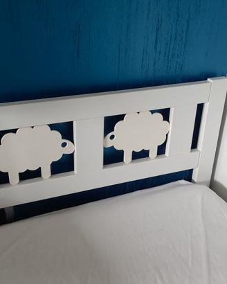 lettino KRITTER IKEA bianco
