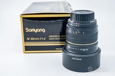 Samyang 85mm AE f1.4 AS IF - NIKON