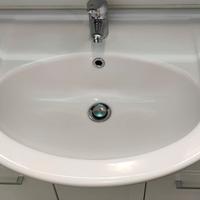 Lavabo in ceramica bianco SENZA BASE