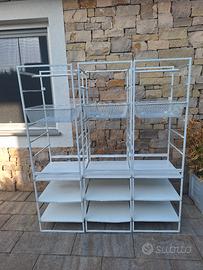 guardaroba Ikea bianco 3 moduli