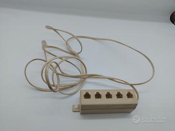 switch telefono RJ11 split 5 vie 6p4c