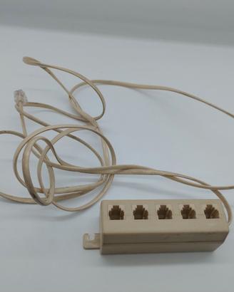 switch telefono RJ11 split 5 vie 6p4c
