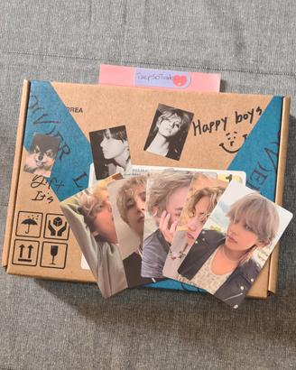 Layover BTS V Taehyung Album - Versione Blu