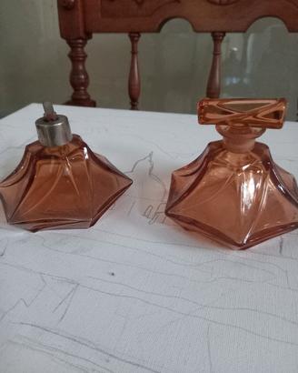 Set 2 pz Profumo Art Déco d'Epoca