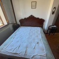 Testa letto con rete e armadio