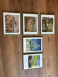 Stampe Monet e Van Gogh