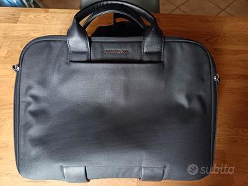 Borsa lavoro Mandarina Duck tessuto e pelle