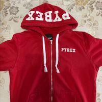 Felpa Pyrex rossa taglia S