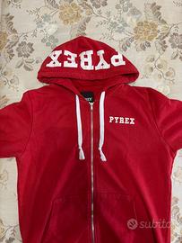 Felpa Pyrex rossa taglia S
