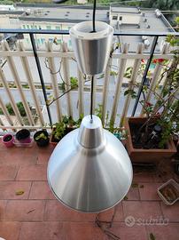 Lampadario a sospensione IKEA acciaio spazzolato 