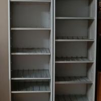 Scaffale legno e metallo