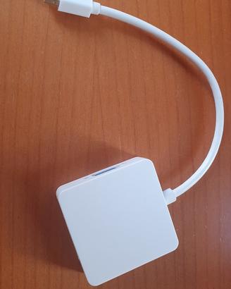 Adattatore 3in1 Thunderbolt / mini display port
