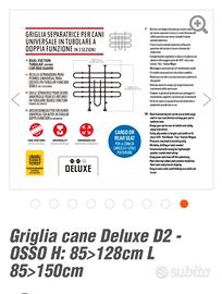 Griglia divisoria per auto