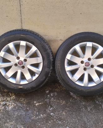 Cerchi Fiat e gomme Bridgestone