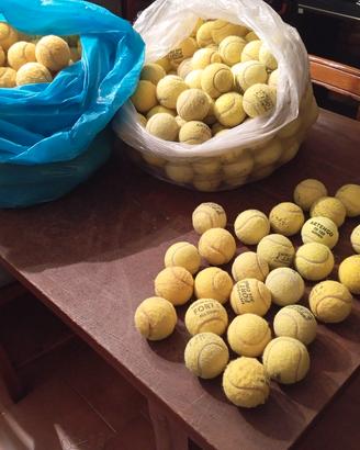 palline da tennis usate 500 pezzi 
