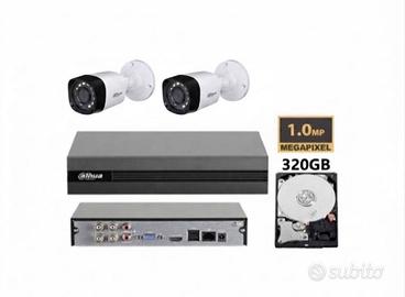 Kit videosorveglianza dahua