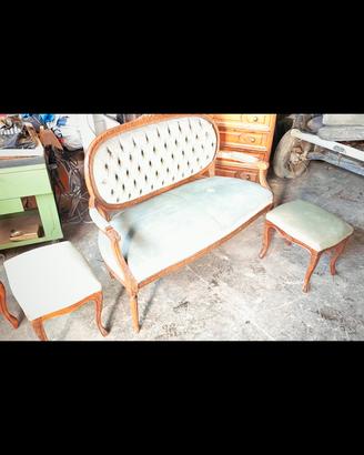 SALOTTO CLASSICO COMPLETO STILE LUIGI FILIPPO – DI