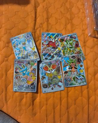 Set primi compagni d'avventura 3 6 carte
