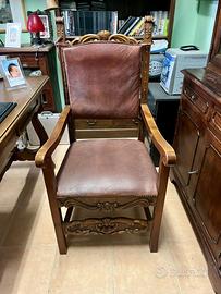 Sedia antica stile fratino - Inizio anni Novecento