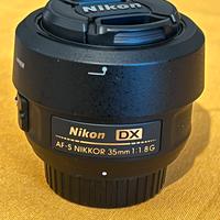 Nikon 35mm f1.8 G DX