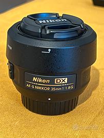 Nikon 35mm f1.8 G DX