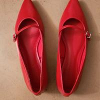 ballerine rosse Pull & Bear