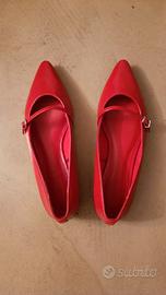 ballerine rosse Pull & Bear