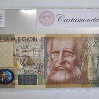 banconota 2000 de la rue Leonardo Da Vinci