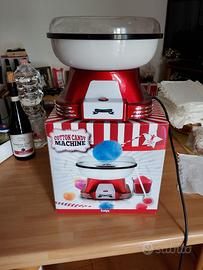 Macchina per lo zucchero filato rossa