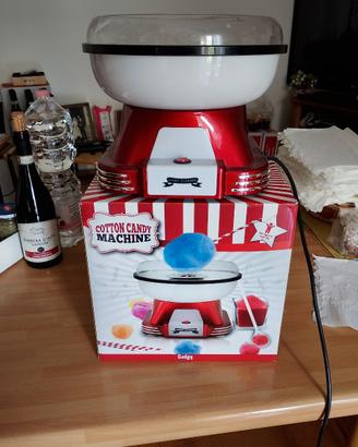 Macchina per lo zucchero filato rossa