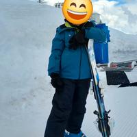 completo da sci bambino 5/6 anni 