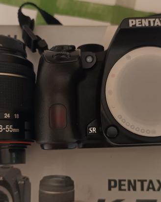 PENTAX K 70 COME NUOVA, KIT OBIETTIVO 18/55mm