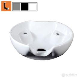 lavabo per lavatesta completo di rubinetteria