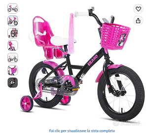 Bici bambina 20 pollici nuova ancora imballata