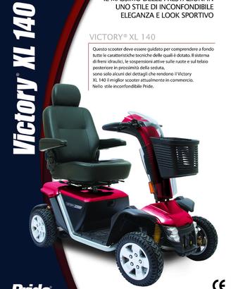 Scooter per anziani Pride Victory XL 140