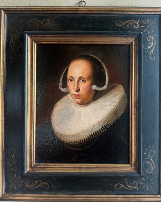 Dipinto Femminile Scuola Fiamminga.