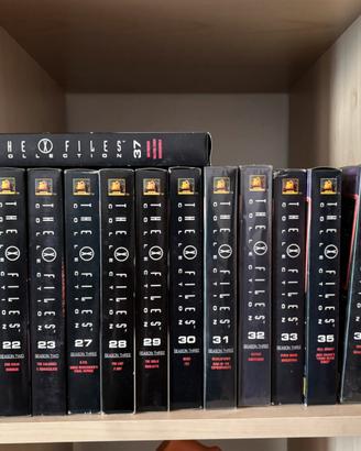 VHS 30 film - The X Files collection