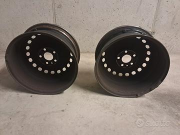 2 cerchi in ferro Alfa Romeo Giulietta da 16"