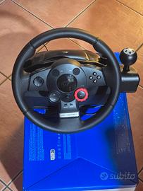 Volante pedaliera PS3/PC Logitec Driving Force GT 