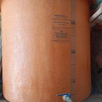 contenitore vetro resina vino