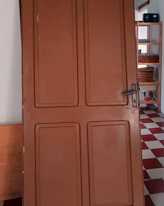 2 porte antiche in legno massello