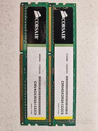 Corsair CMV4GX3M2A1333C9, 2x2GB DDR3-1333