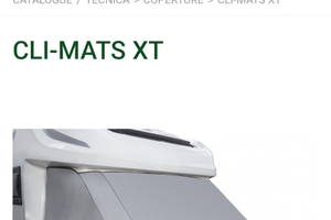 Telo copri cabina camper Brunner