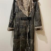 Dolce & Gabbana Cappotto vera pelliccia di lapin