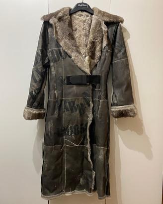 Dolce & Gabbana Cappotto vera pelliccia di lapin