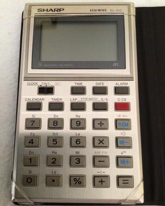 SHARP ELSI MATE EL-410 - Calcolatrice vintage