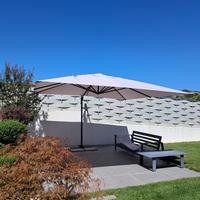 Ombrellone esterno professionale 4 * 5 metri come